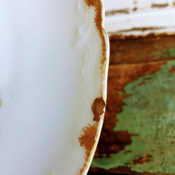 Antique Haviland Limoges France Hand Painted Pink - Picture 7 of 8